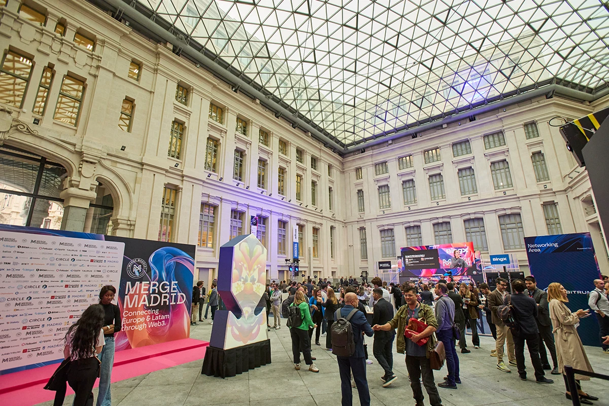 MERGE Madrid - Branding for a Web3 and Blockchain convention