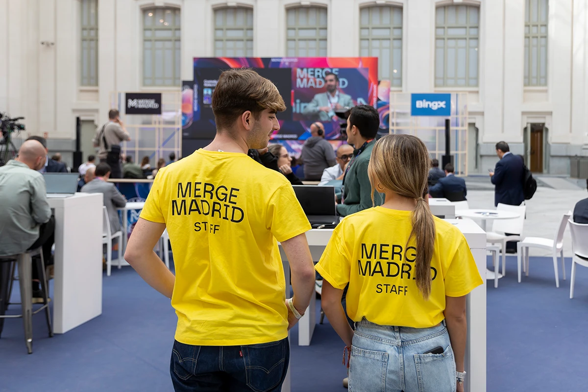 MERGE Madrid - Branding for a Web3 and Blockchain convention