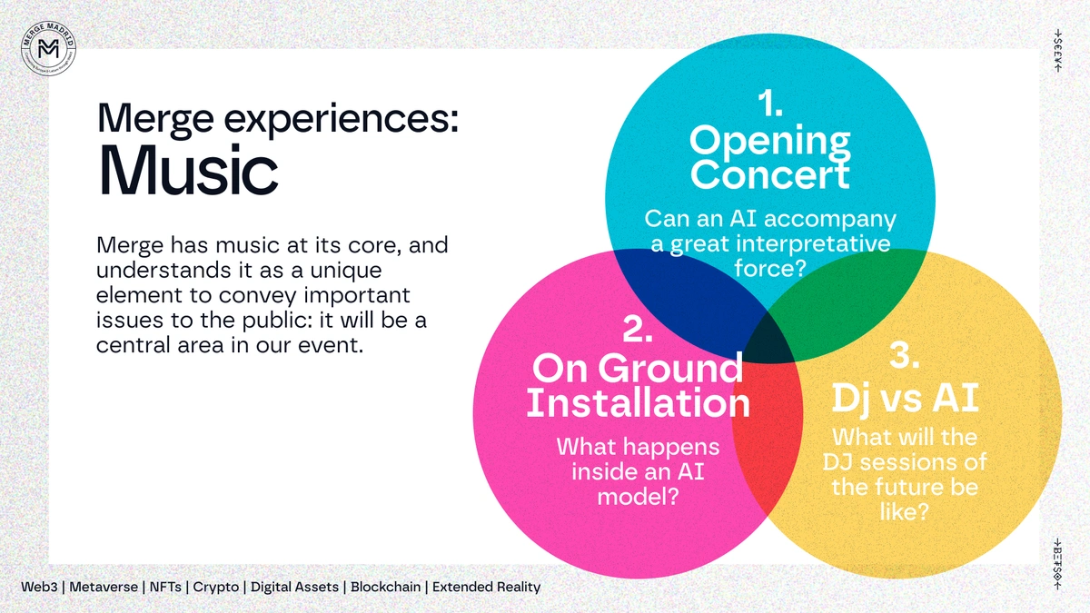 MERGE Madrid - Branding for a Web3 and Blockchain convention