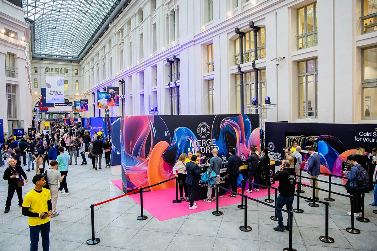 MERGE Madrid - Branding for a Web3 and Blockchain convention