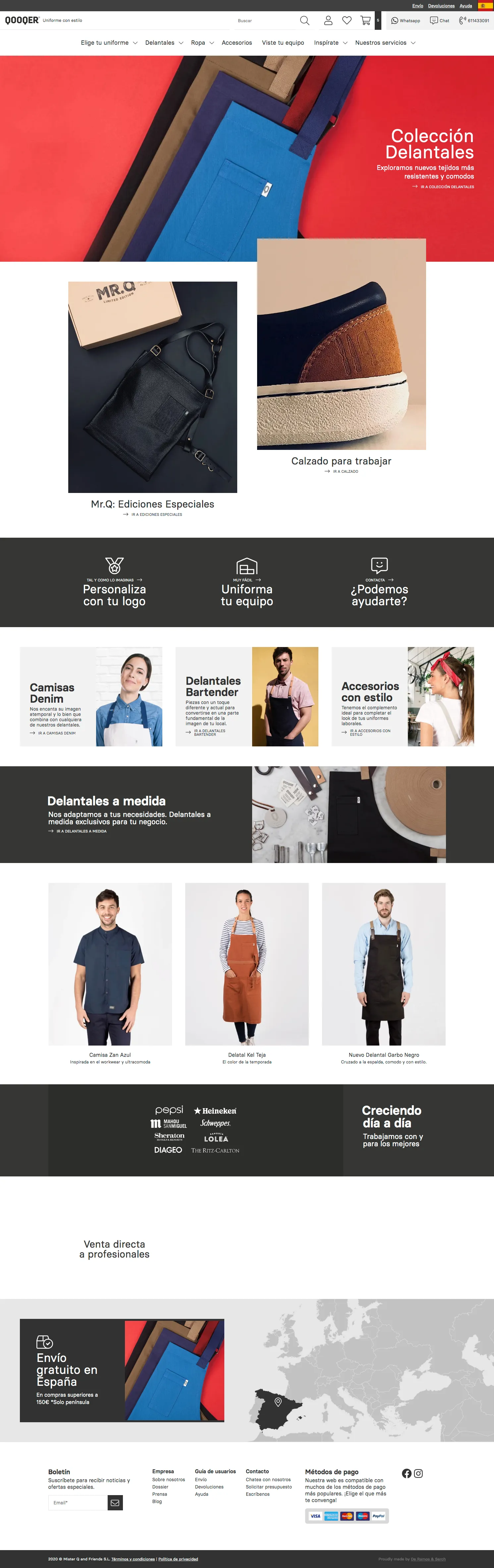 Qooqer - Custom-built e-commerce platform