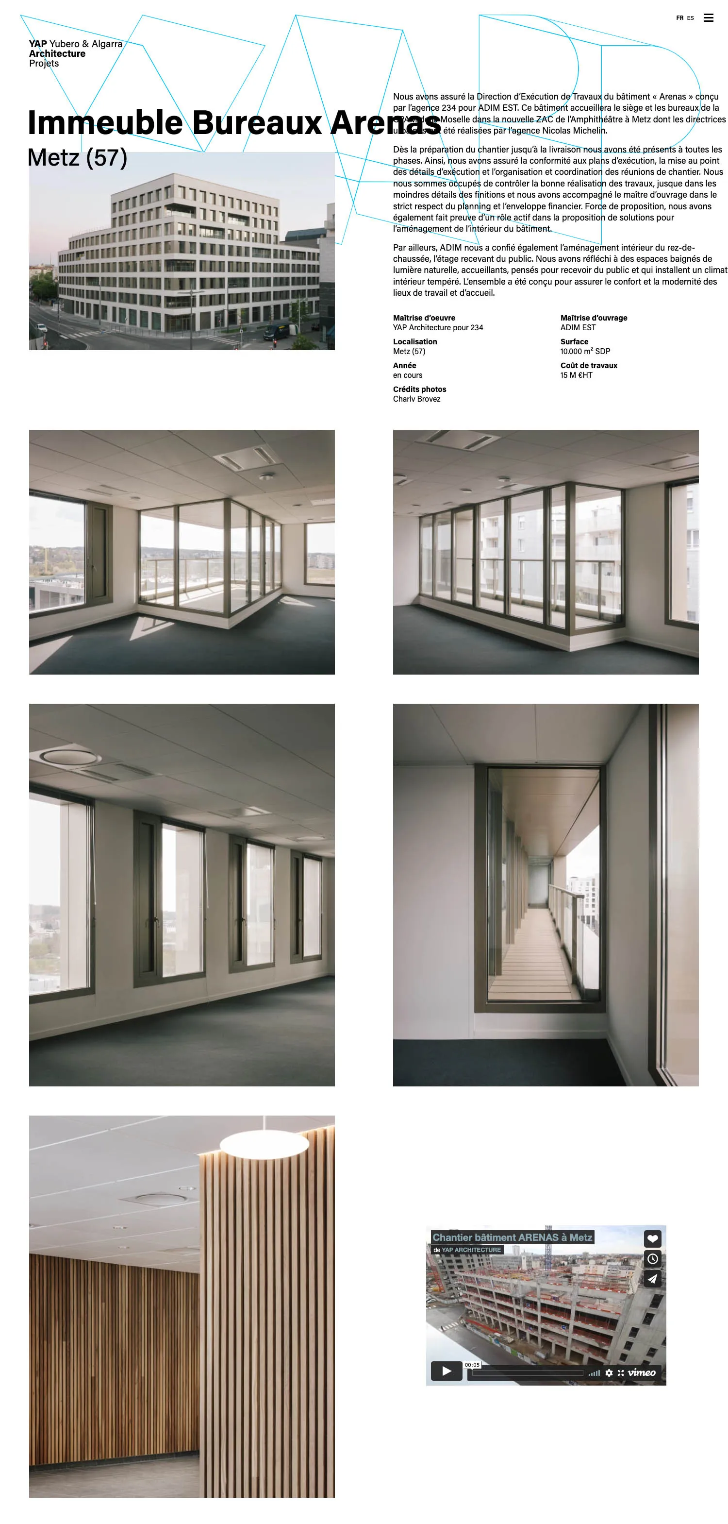 YAP Architecture - Project portfolio of architects Lydia B. Yubero and Cristina S. Algarra based in France.